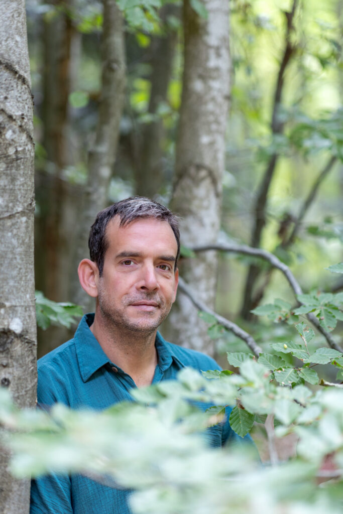 Paul Pröll, Pilzzüchter und Inhaber von Pilzgut Wienerwald, im Wienerwald